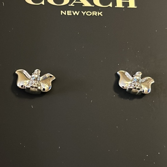 Coach X Disney Dumbo Stud Earrings And Toggle Bracelet - Picture 5 of 14
